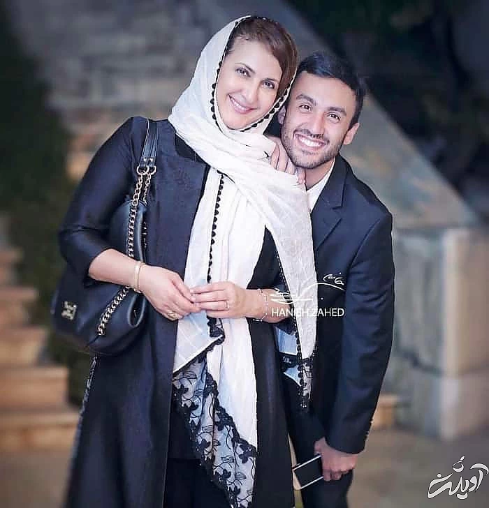 فاطمه گودرزی و پسرش